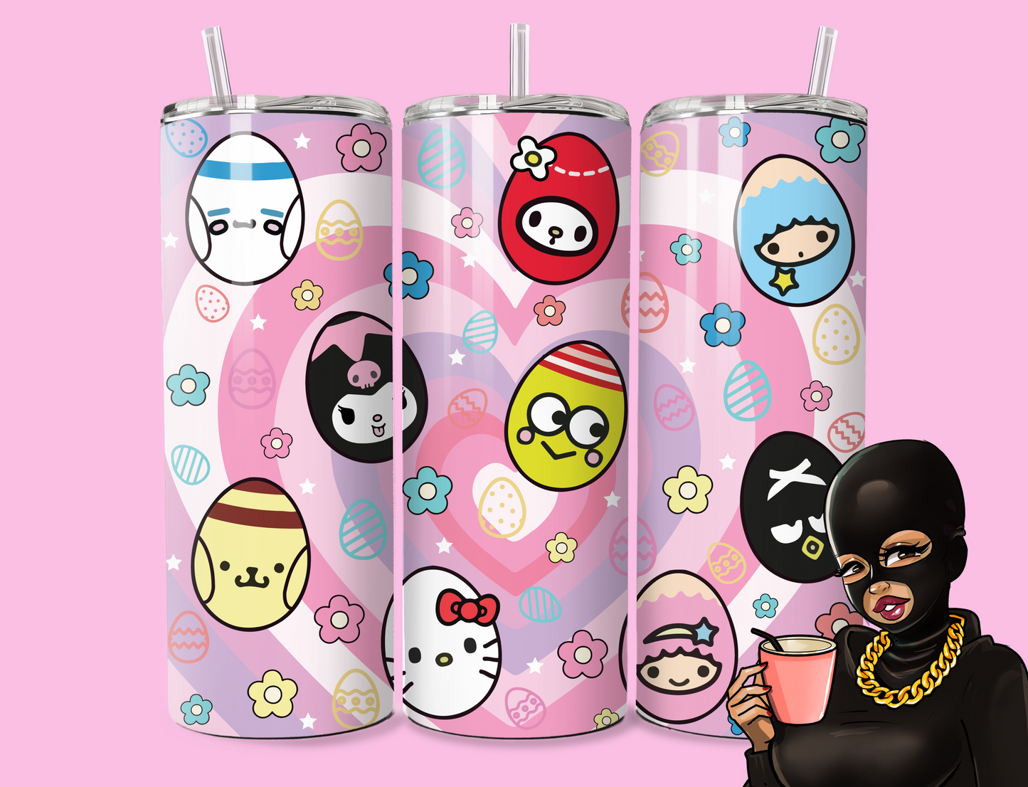 Easter Eggs Tumbler