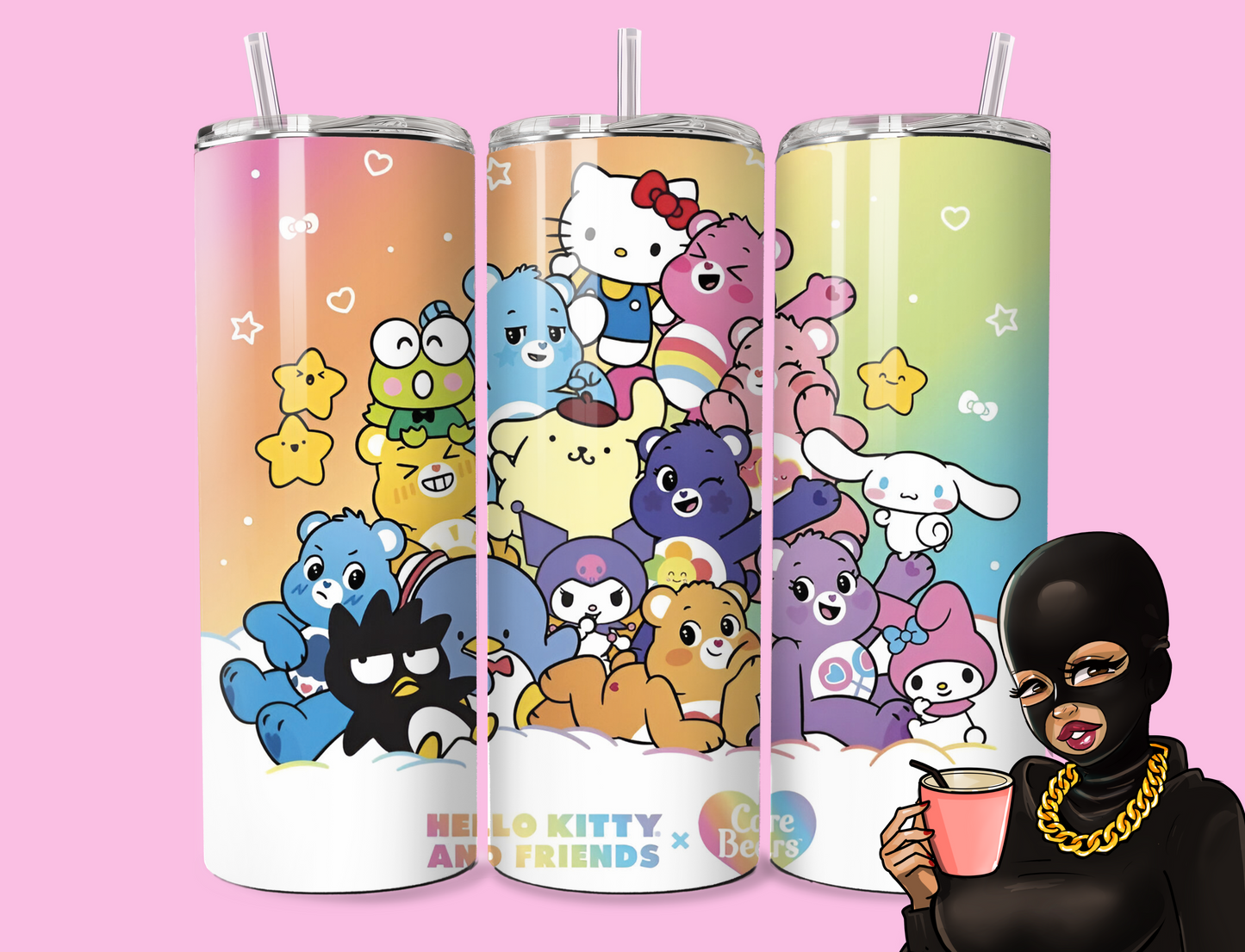 Mixed Cuteness Tumbler
