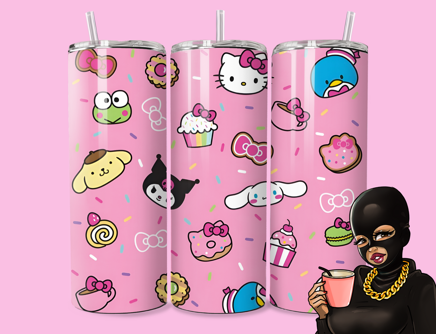Cupcake Princess Tumbler