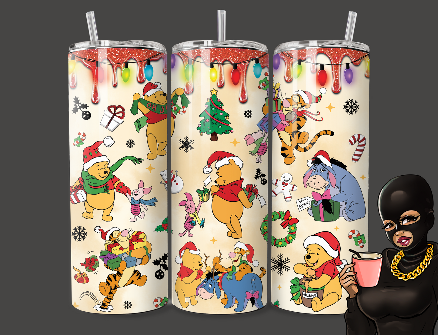 Oh Joy Pooh Tumbler