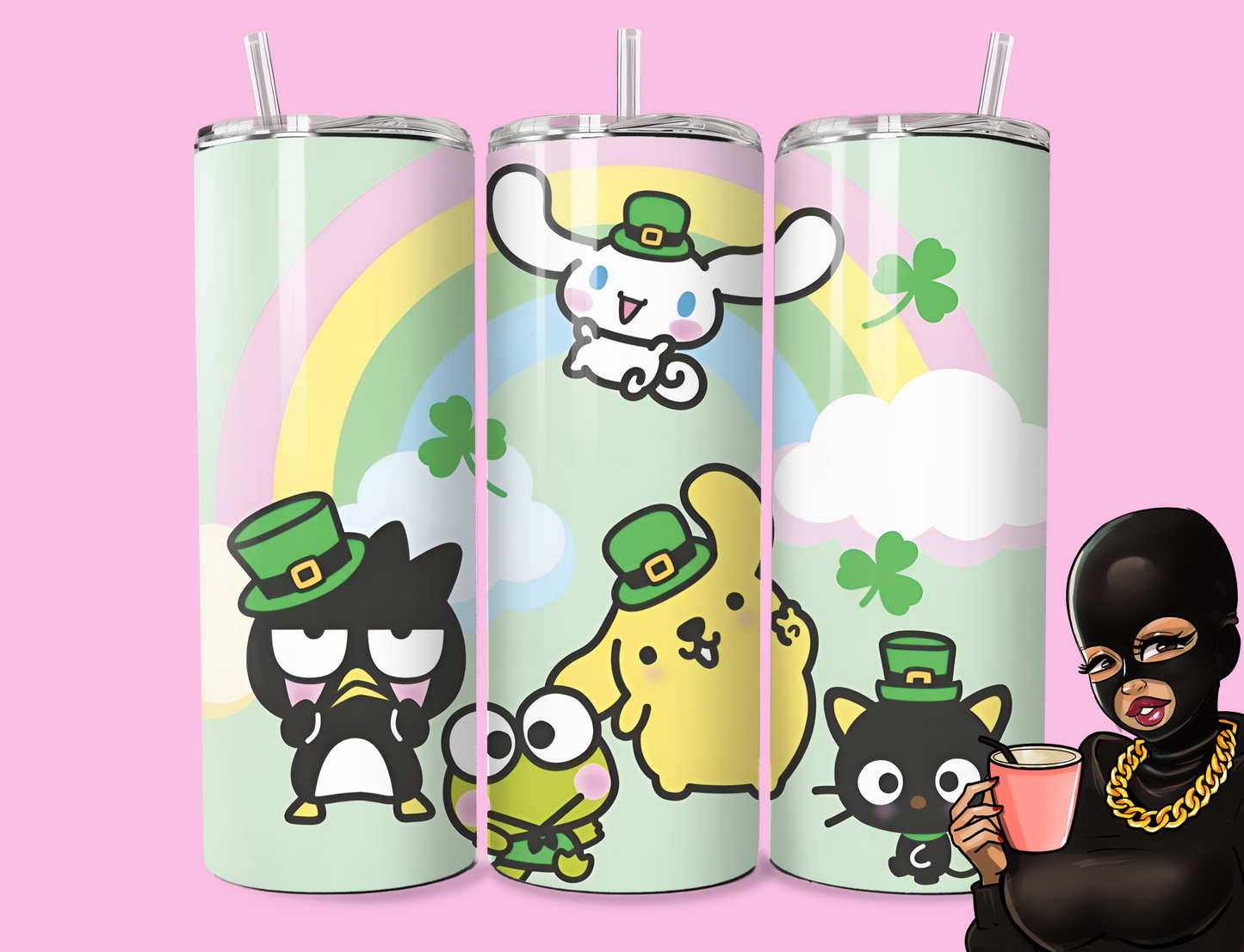 Kawaii St.Patty Tumbler
