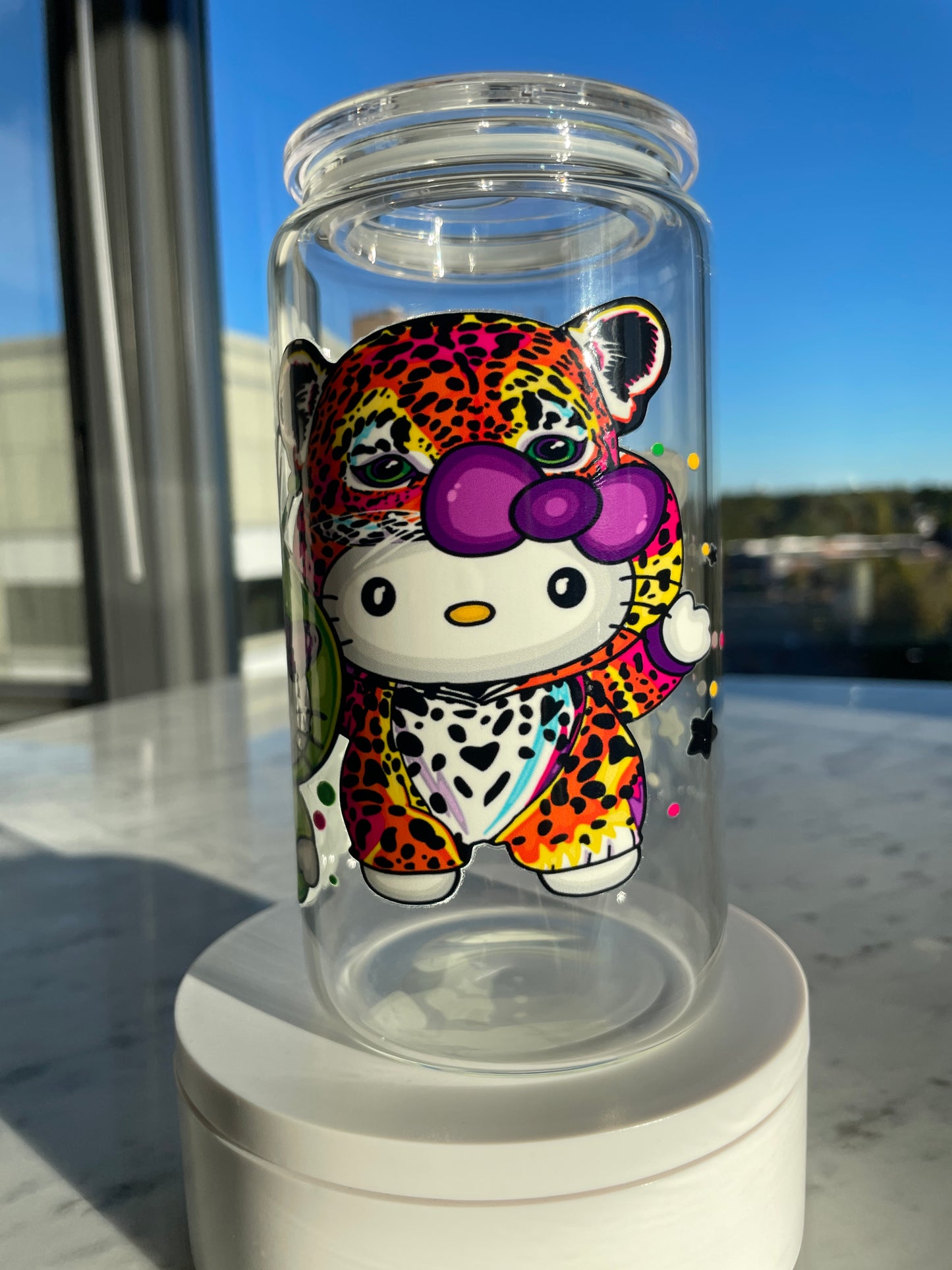 Y2K Kitties GLASS CUP