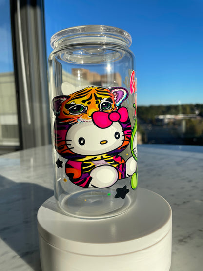 Y2K Kitties GLASS CUP