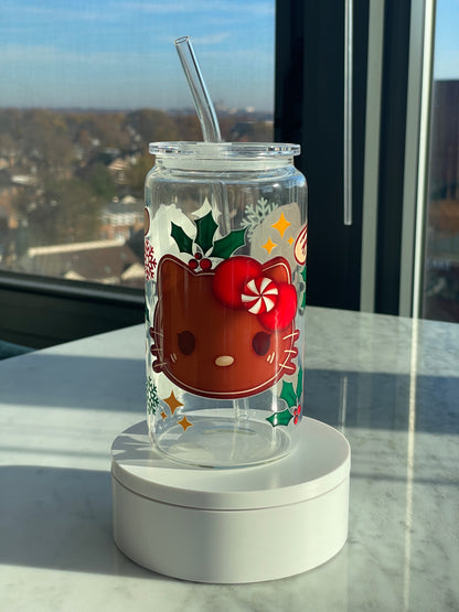 Gingerbread Cookies GLASS CUP