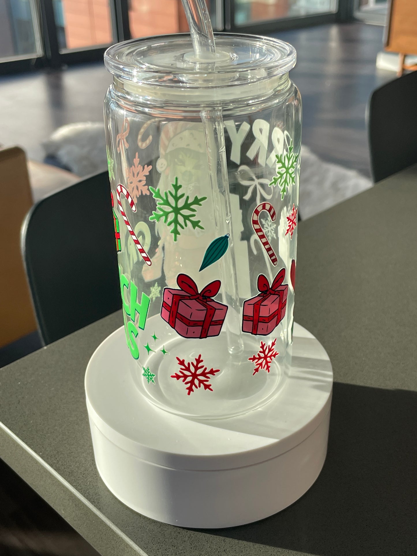 GRINCHBRAT GLASS CUP