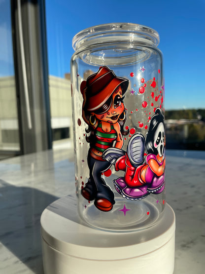 Horror Girls GLASS CUP