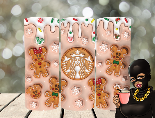 Gingerbread Mouse Tumbler