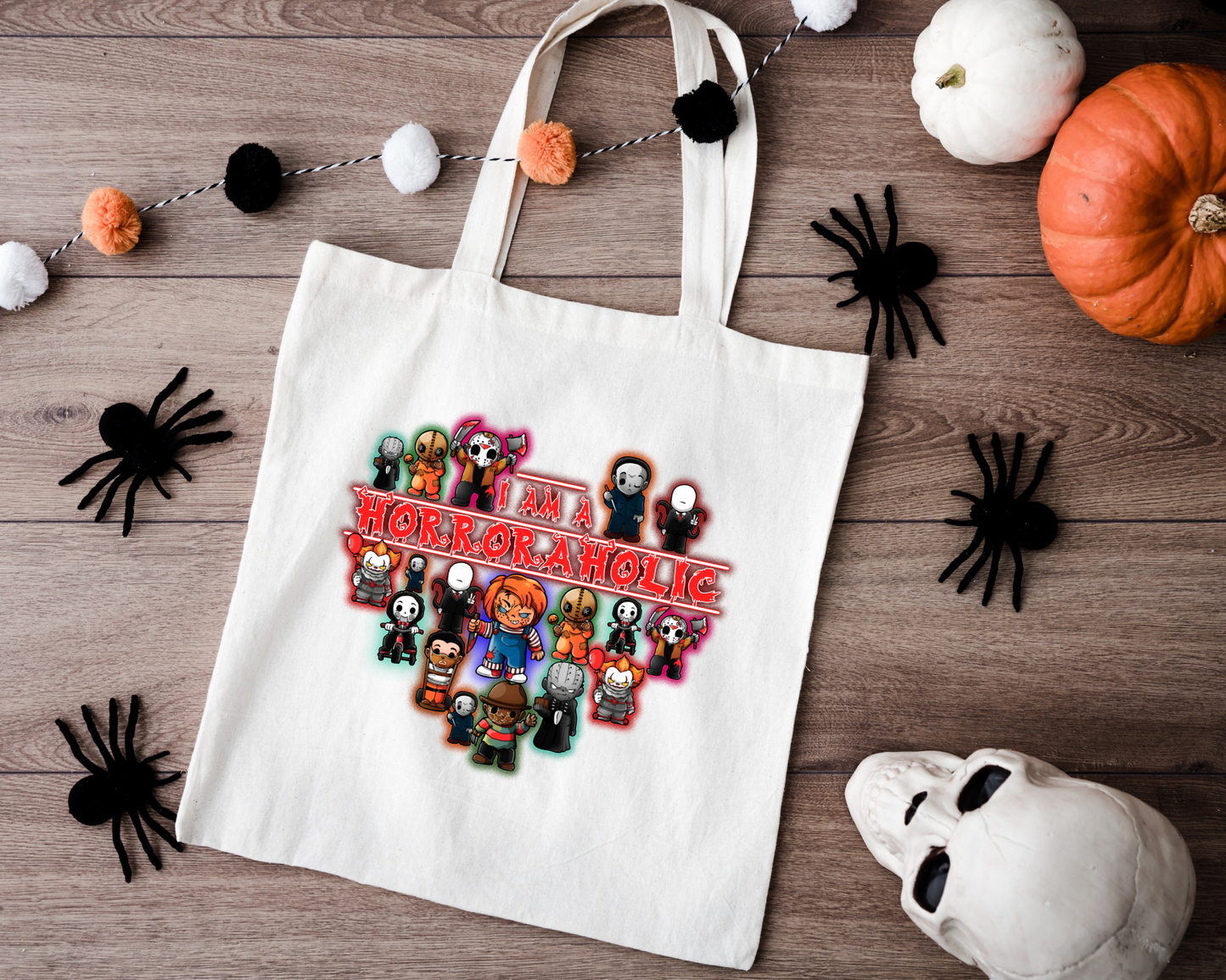 Horror-aholic Tote