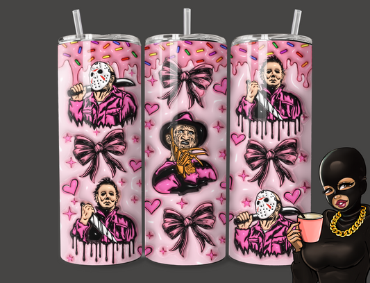 Coquette Horror Tumbler