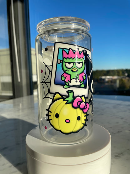 Kawaii Halloween GLASS CUP