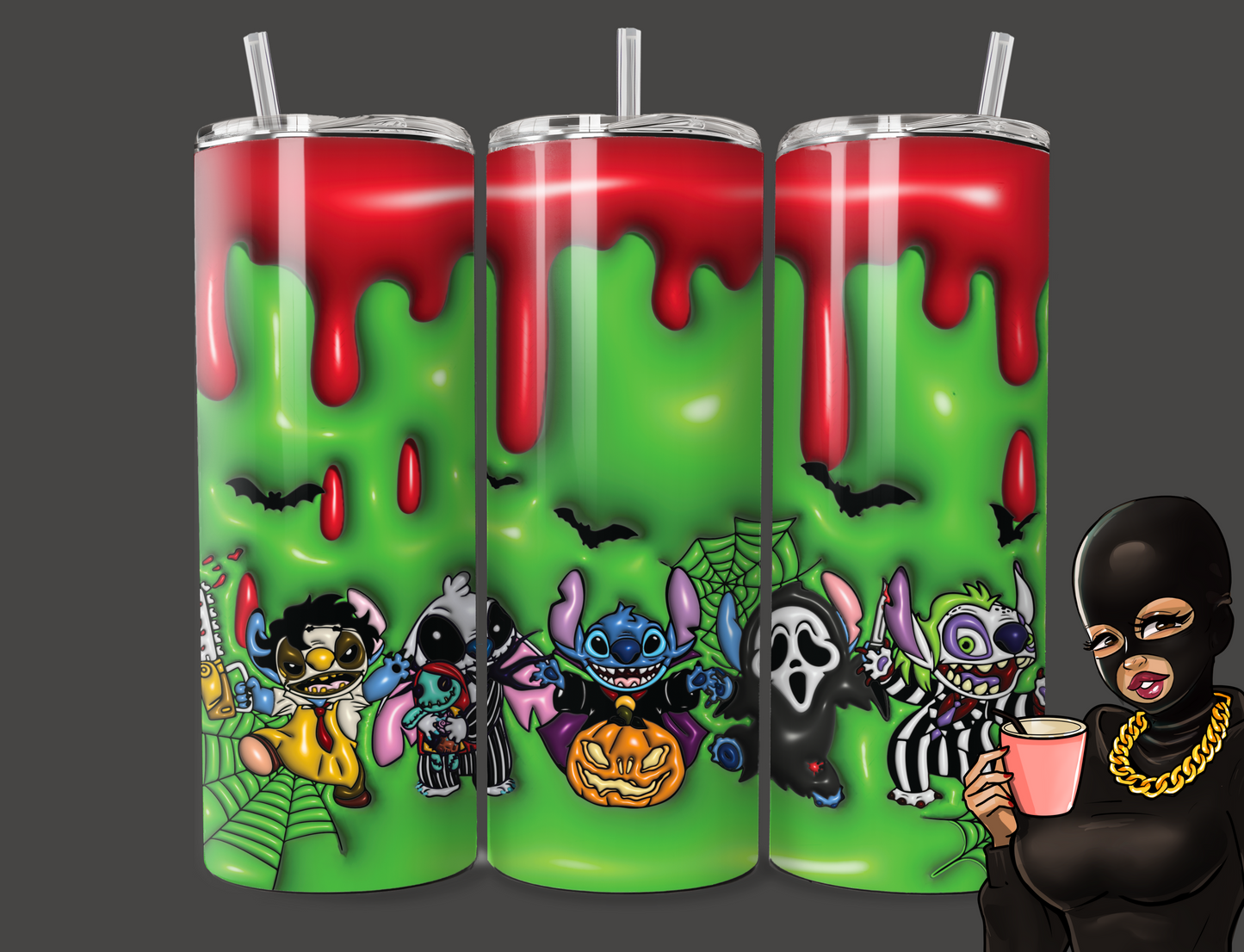 Halloween Costumes Tumbler