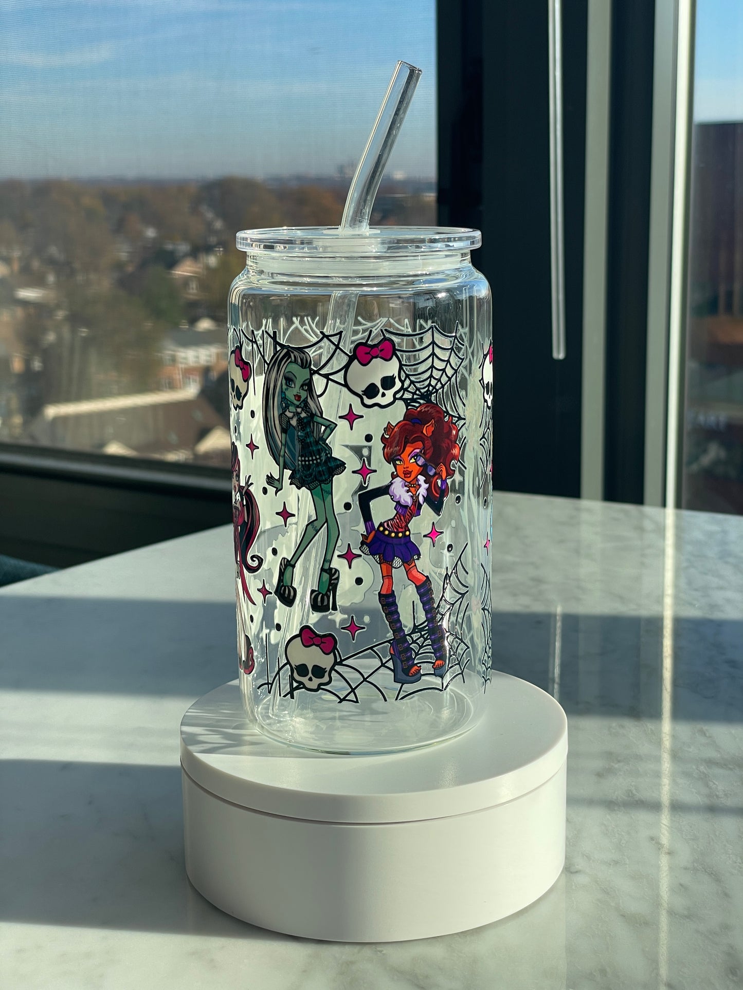 Monster Fright GLASS CUP