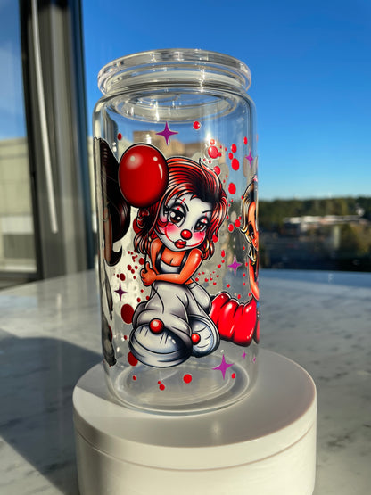 Horror Girls GLASS CUP