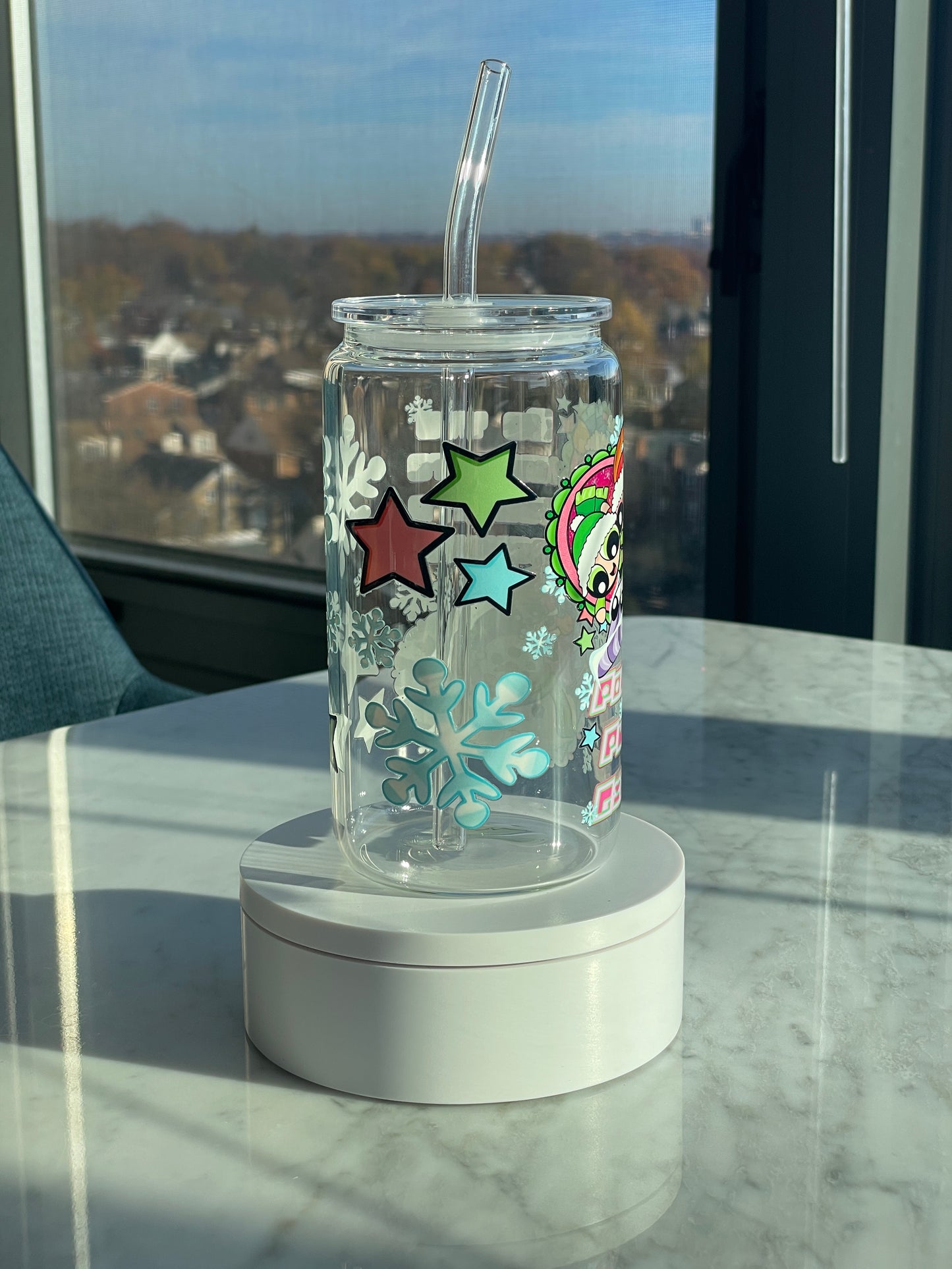 Snow Girls GLASS CUP