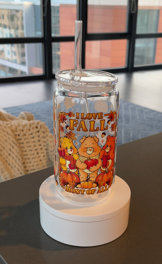 Fall Lover GLASS CUP