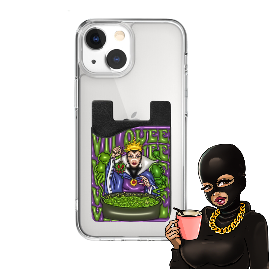 Evil Queen Sticky Phone Wallet