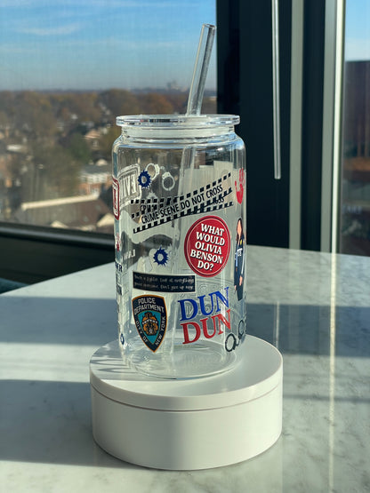 The Law & Order GLASS CUP