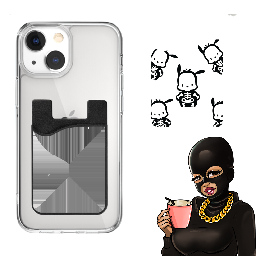 Kitty Sam Sticky Phone Wallet