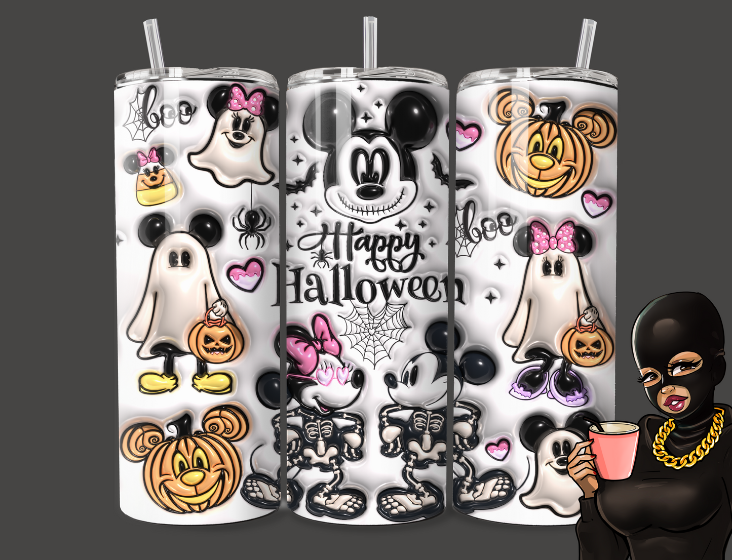 Mousey Halloween Tumbler