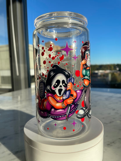 Horror Girls GLASS CUP