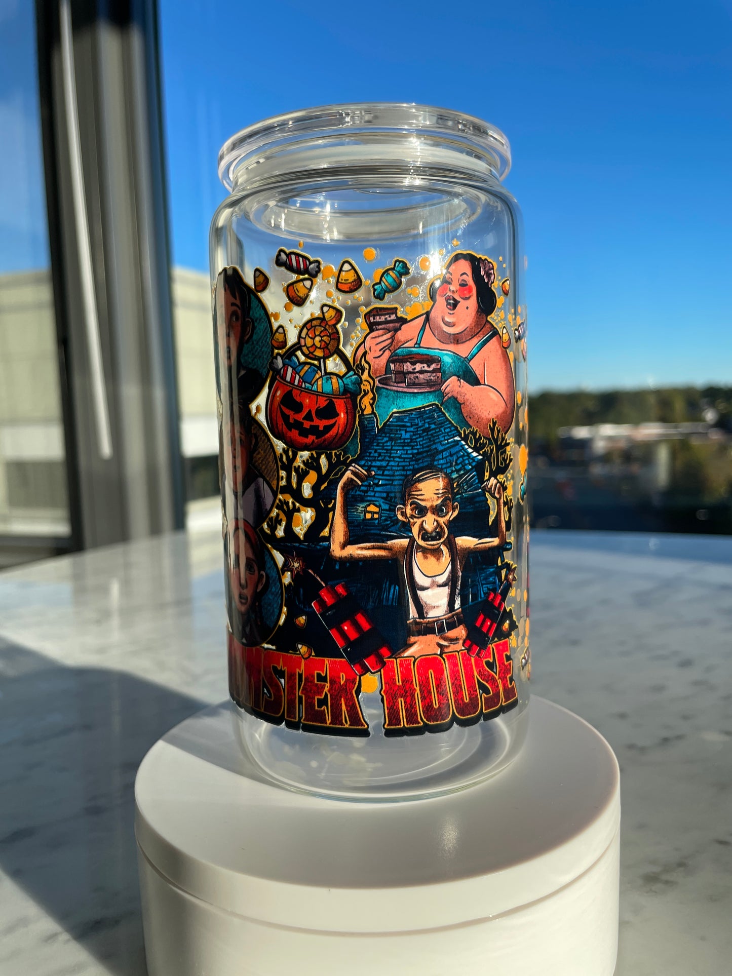 The MONSTER House GLASS CUP