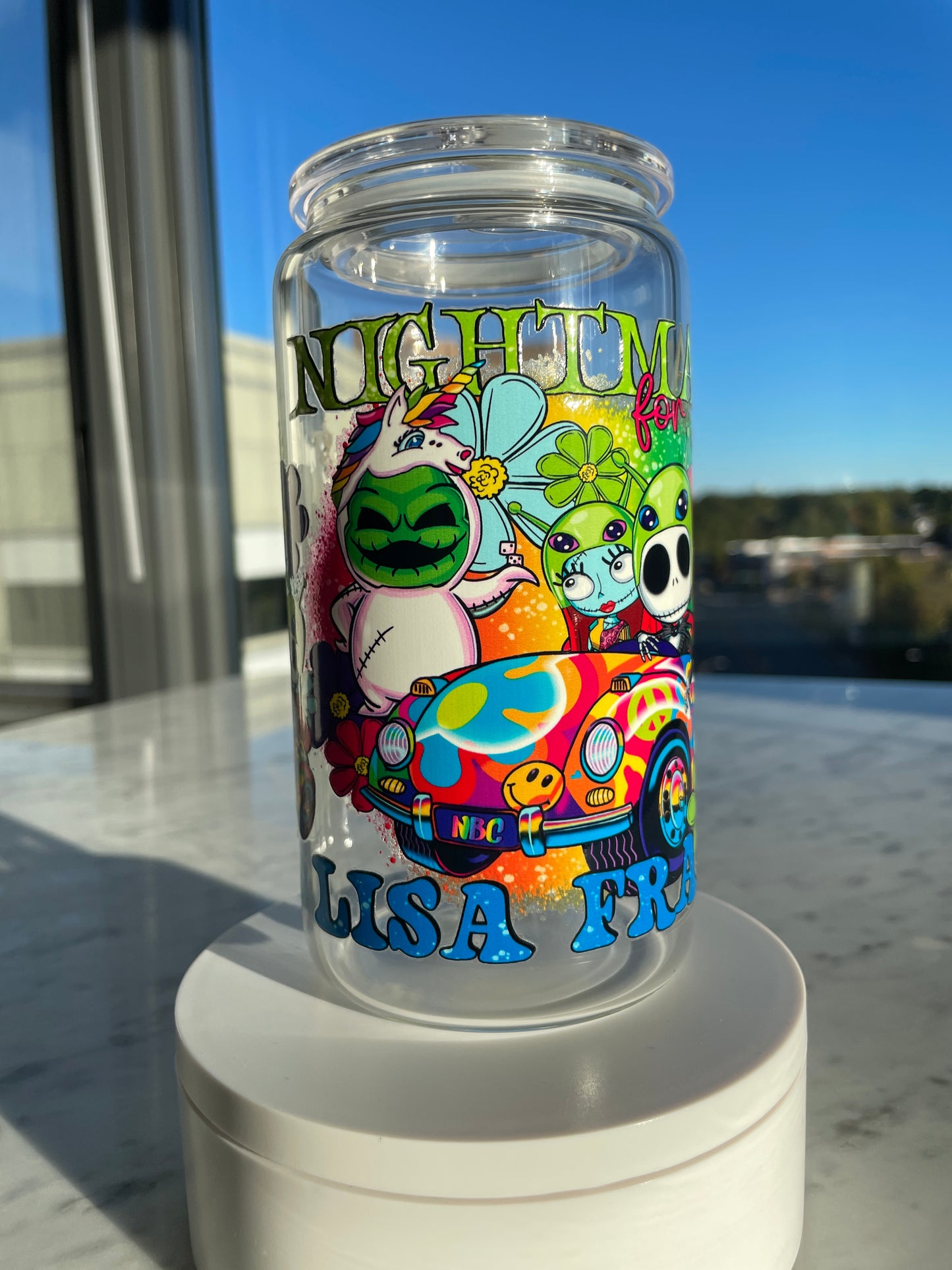 Y2K Nightmares GLASS CUP