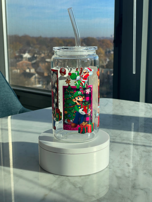 Xmas Bros GLASS CUP