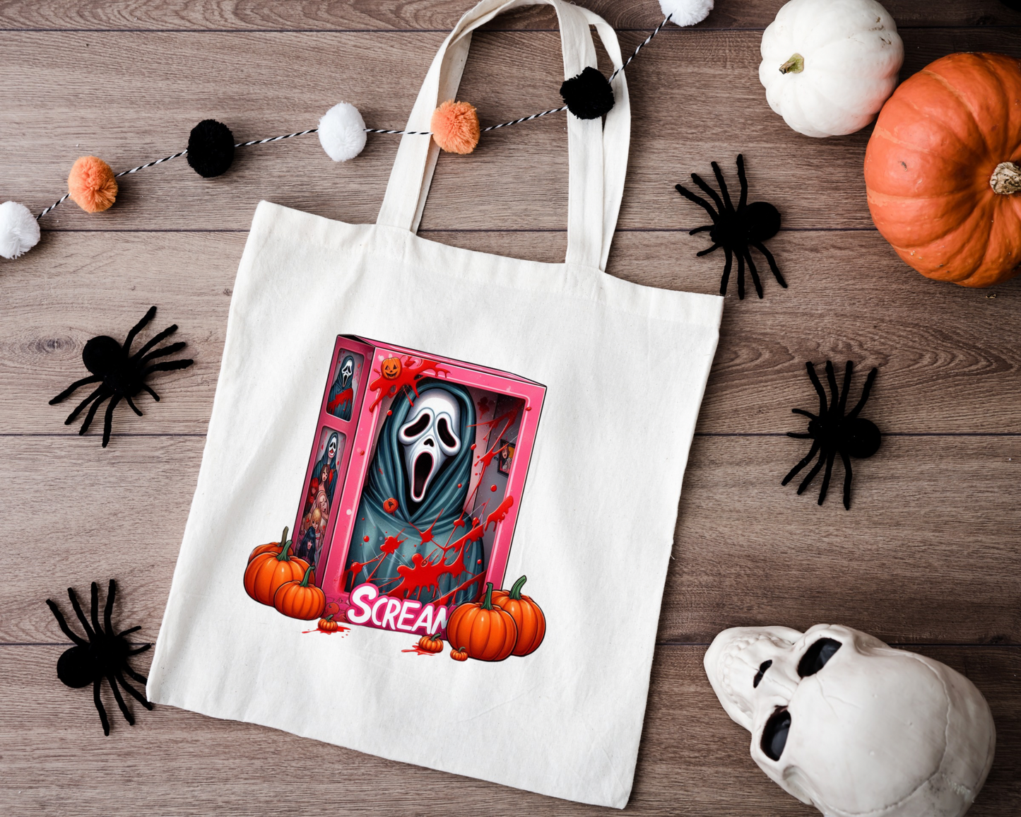 Pumpkin Screams Tote