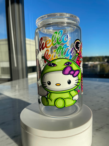 Y2K Kitties GLASS CUP