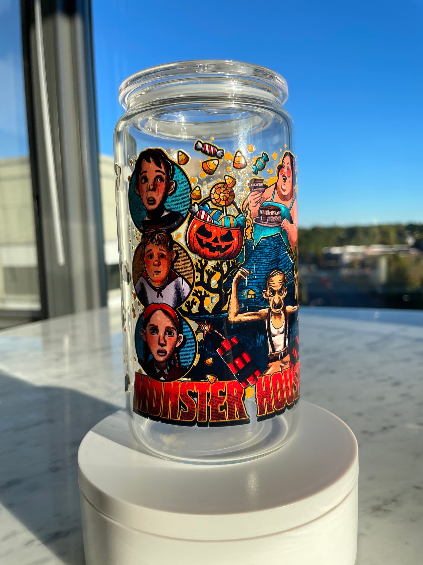 The MONSTER House GLASS CUP