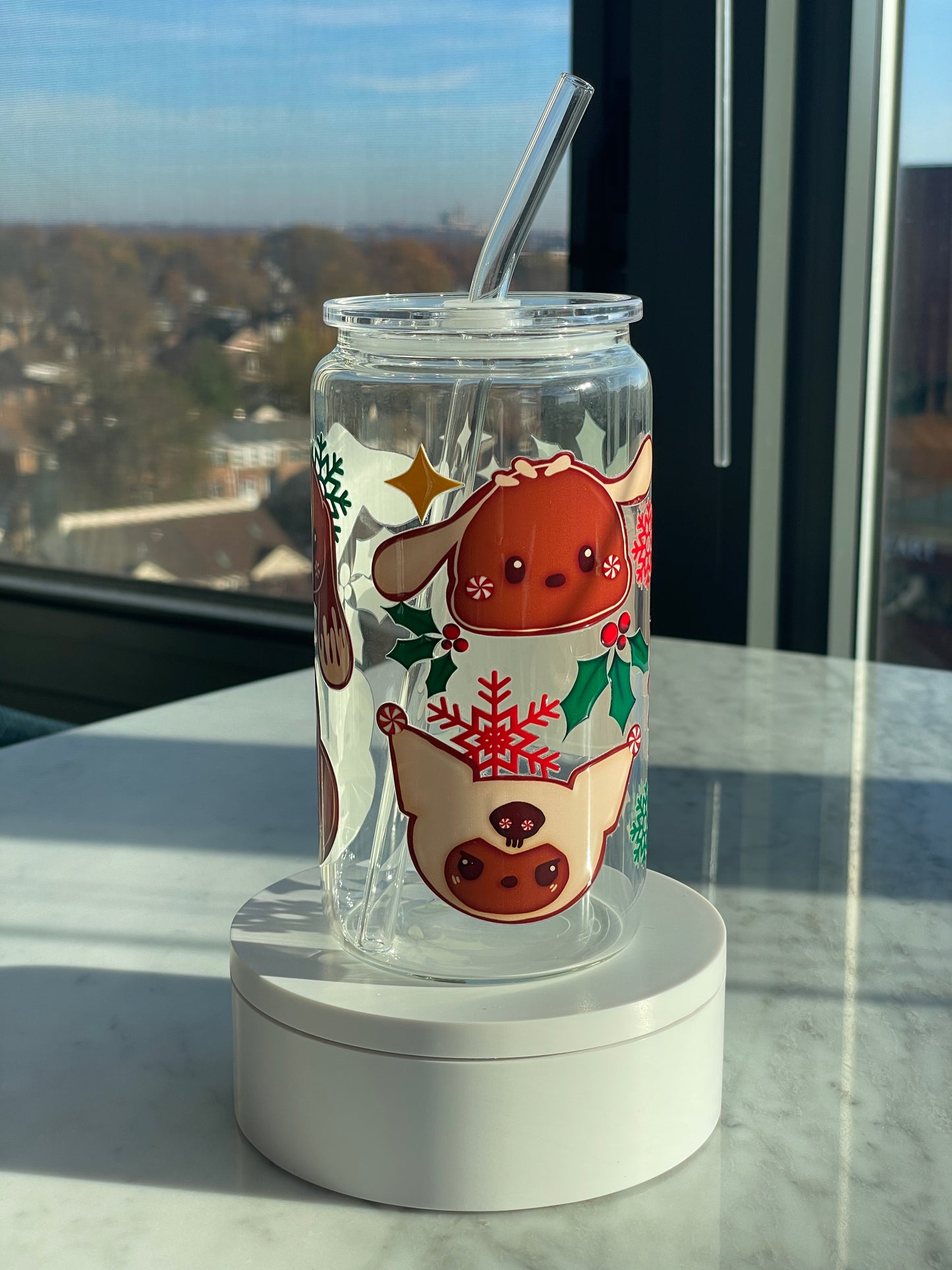 Gingerbread Cookies GLASS CUP