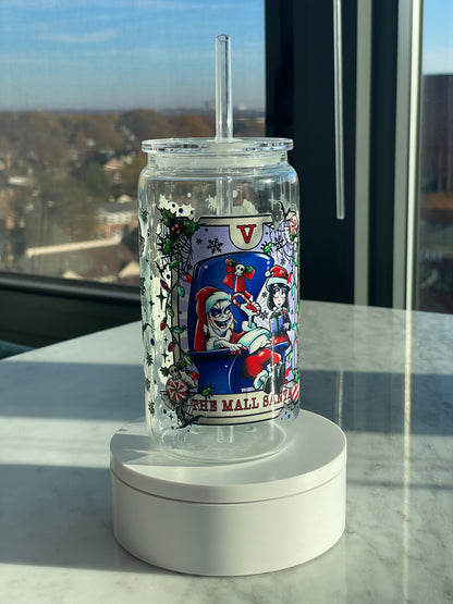 The Mall Santa GLASS CUP