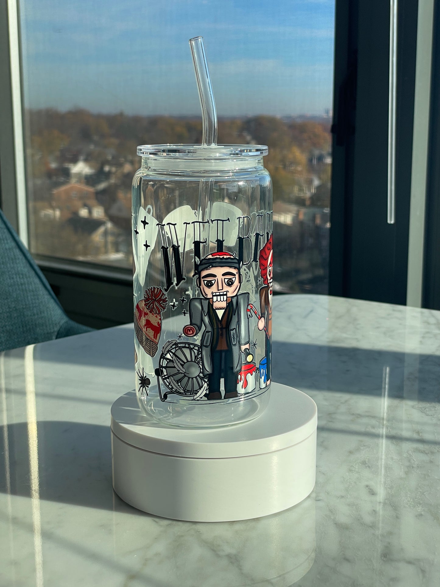 Wet Bandits GLASS CUP