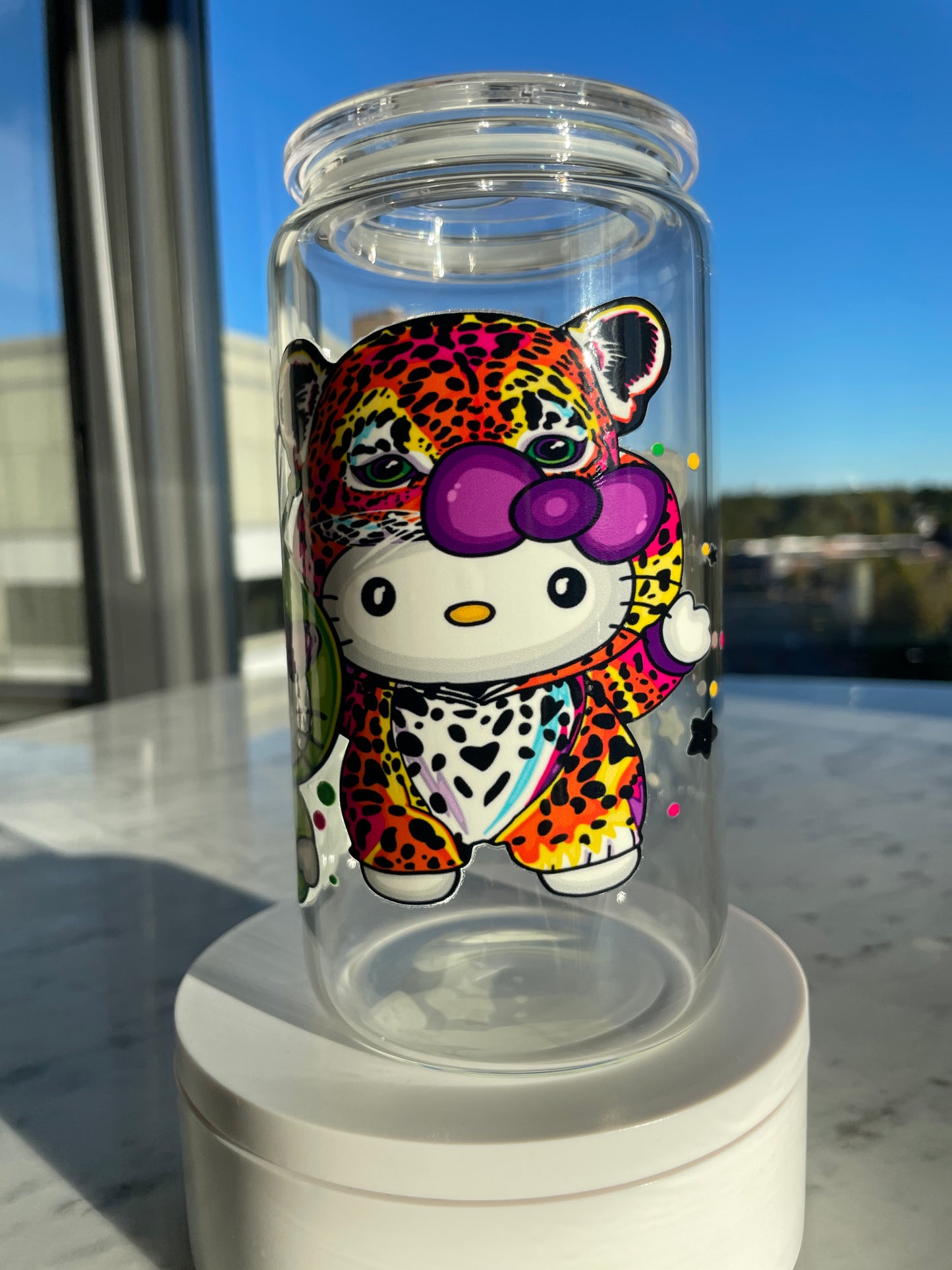 Y2K Kitties GLASS CUP