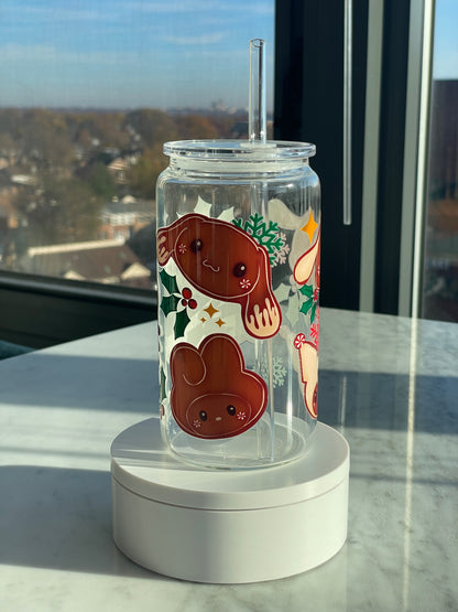 Gingerbread Cookies GLASS CUP