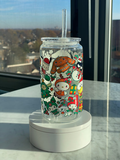 Christmas Cuties GLASS CUP