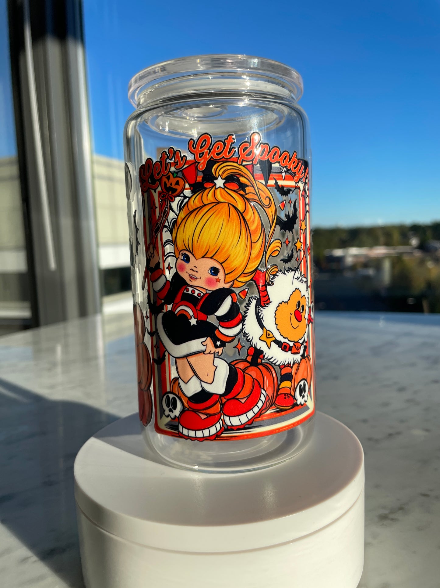 SpookyBrite GLASS CUP