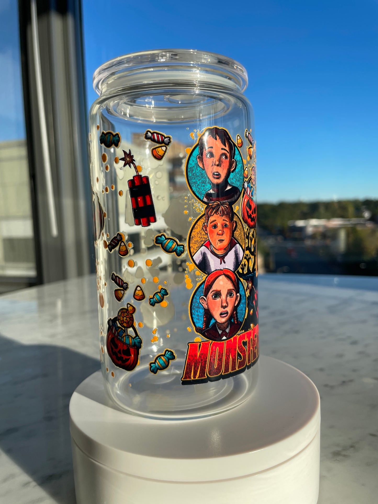 The MONSTER House GLASS CUP