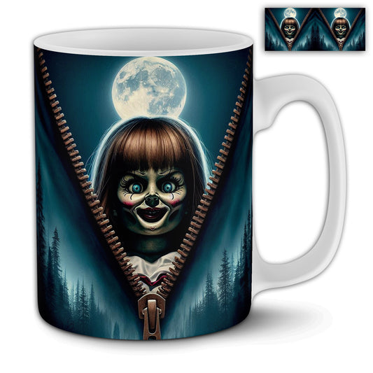 Scary Doll Mug