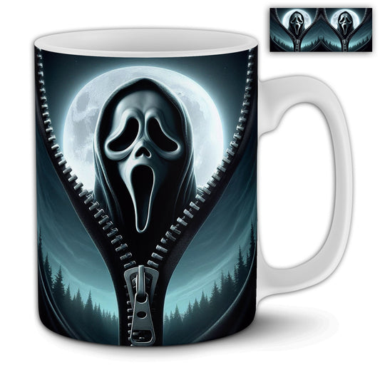 Face of A Ghost Mug